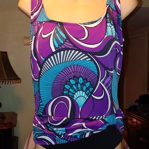 longitude one piece swimsuit